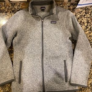 Patagonia Boys Beer Sweater Fleece Jacket